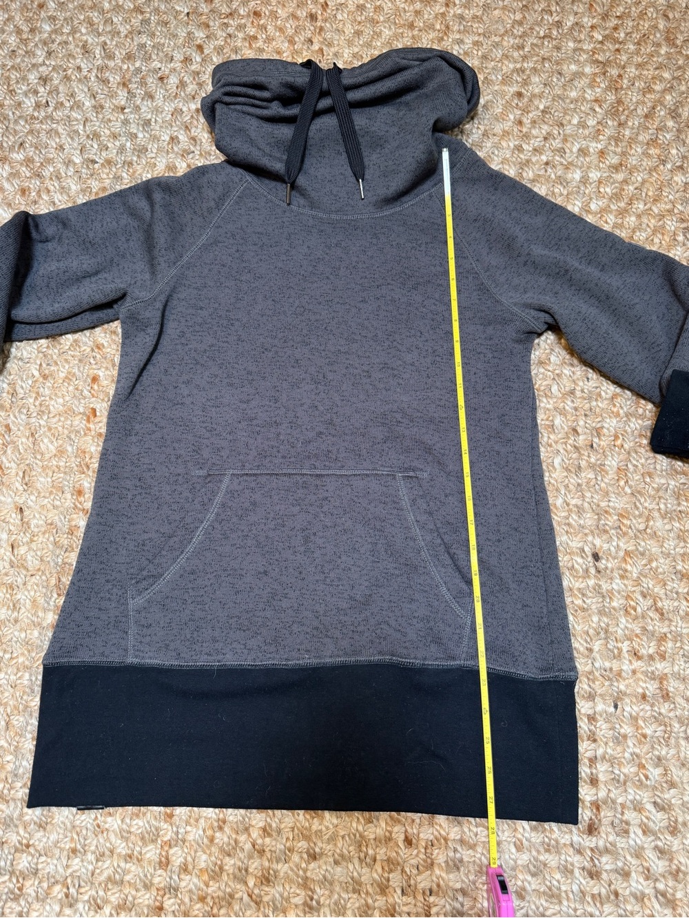 Roxy fleece sweatshirt with neck/mini hood - Picture 9 of 11